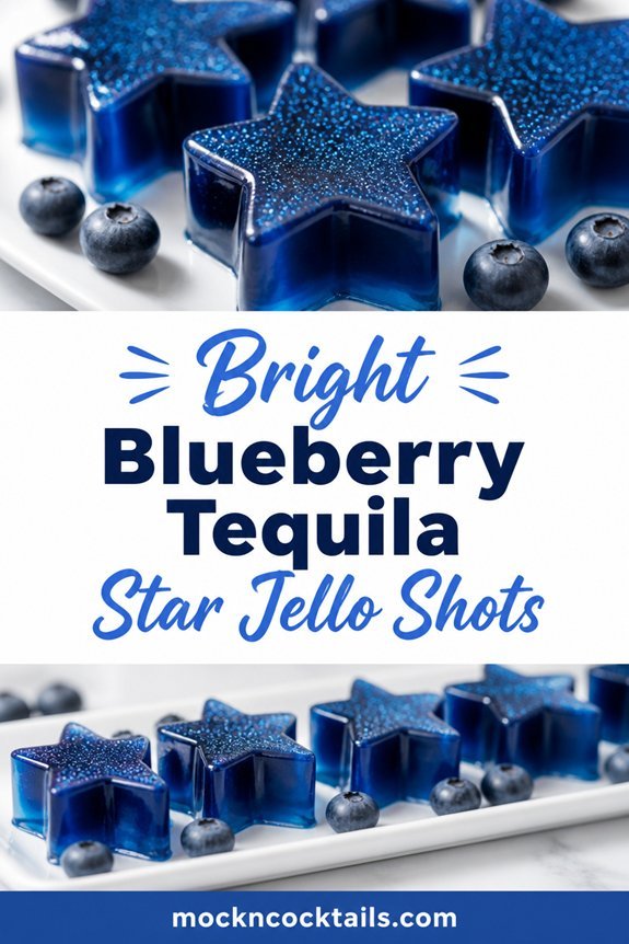 blueberry tequila star jello