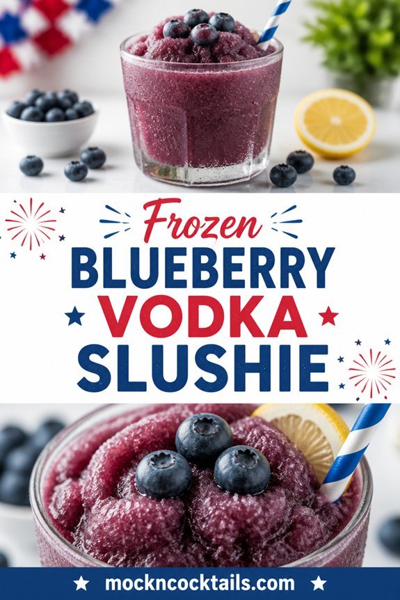 blueberry vodka slushie recipe