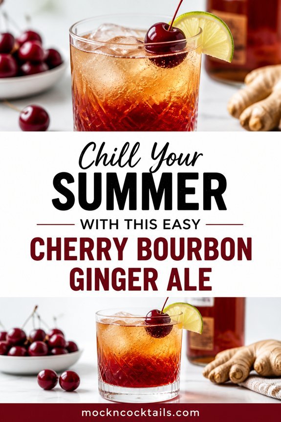 cherry bourbon ginger ale