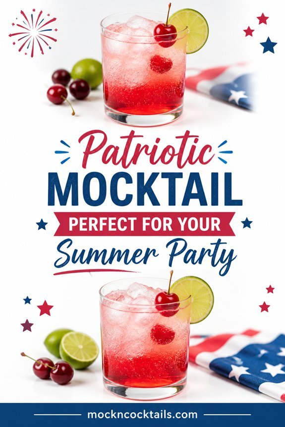 cherry limeade sparkling drink