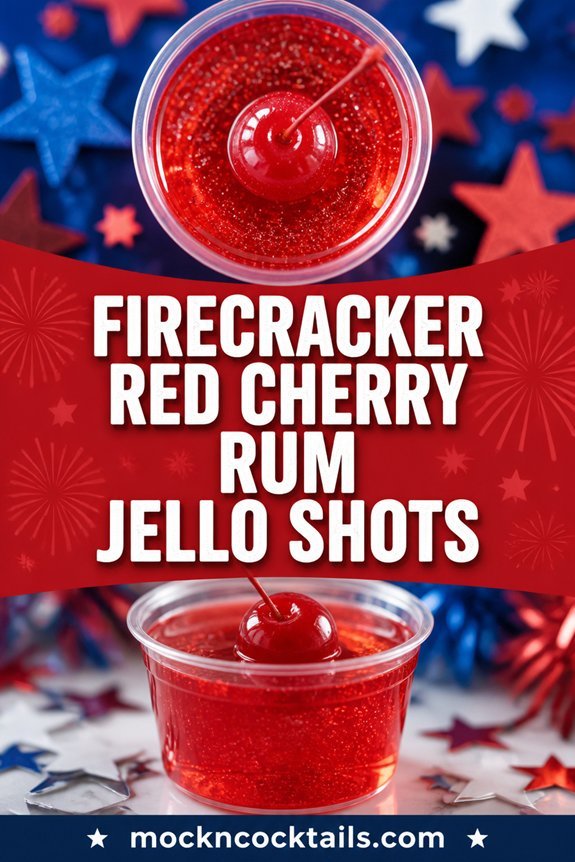 cherry rum jello shot recipe