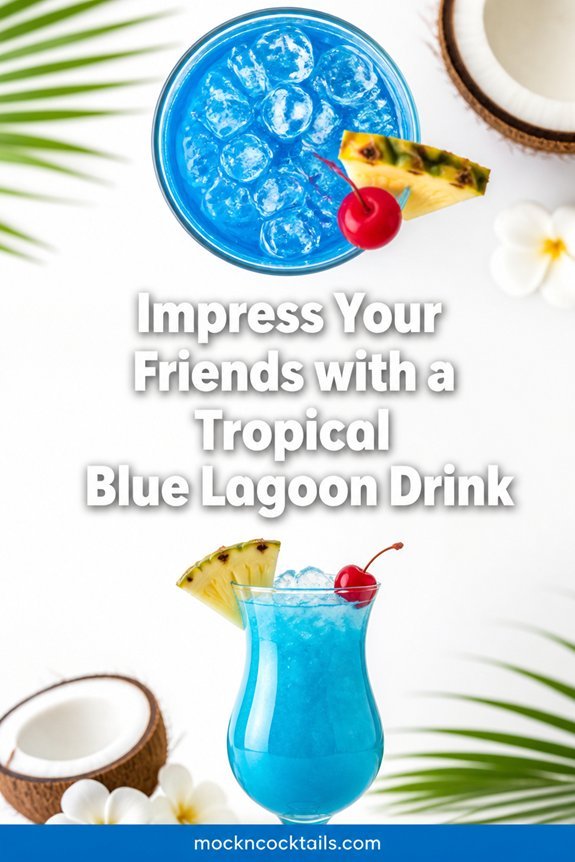 coconut rum blue lagoon