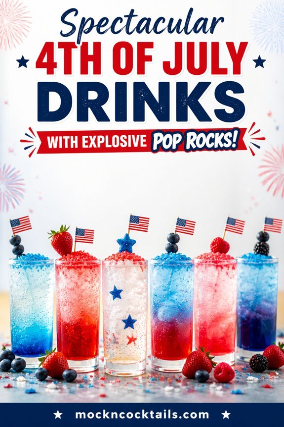 festive explosive july beverages