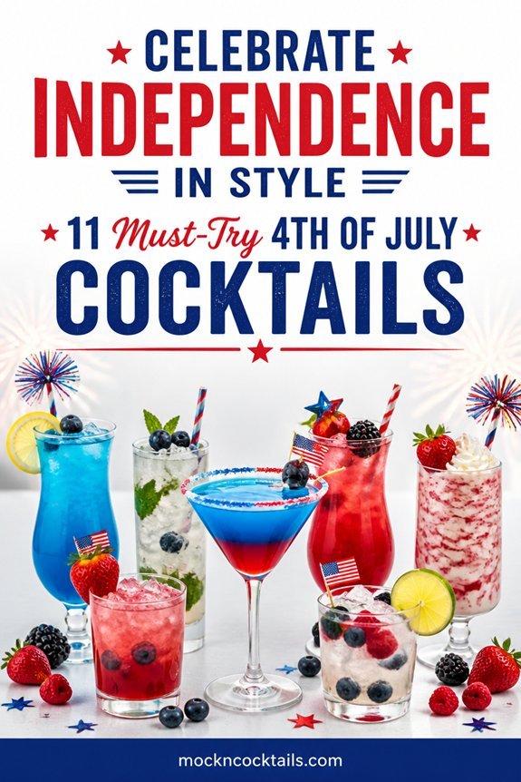 fourth of july cocktails
