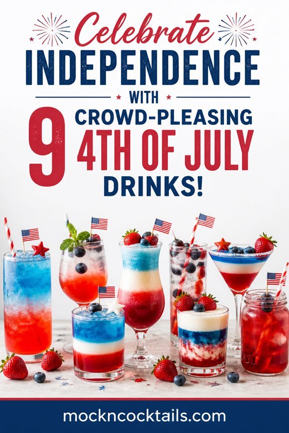 fourth of july cocktails