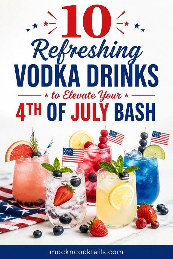 july 4th vodka cocktails
