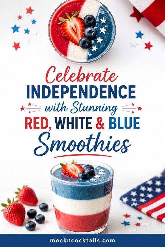 layered patriotic smoothie recipe