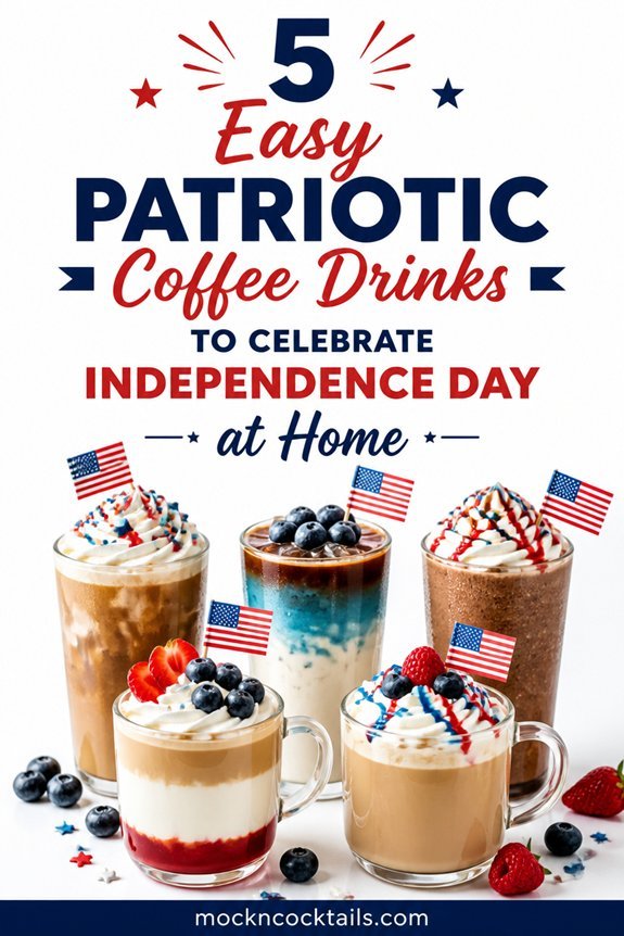 patriotic 4th of july coffee