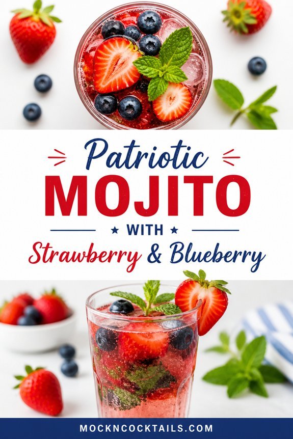 patriotic berry mojito recipe
