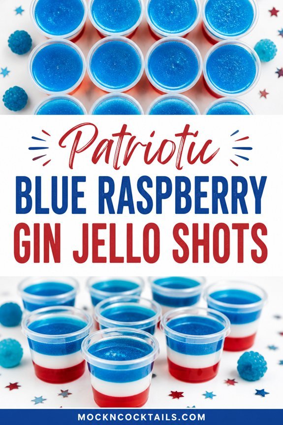patriotic blue raspberry jello