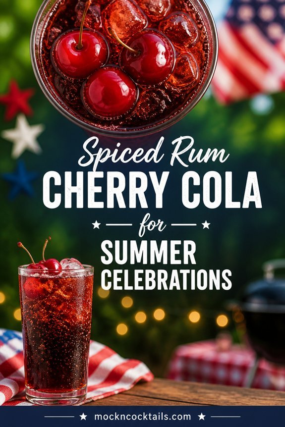 patriotic cherry cola drink