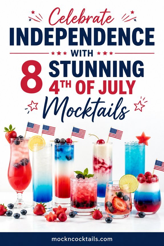 patriotic colorful drink ideas