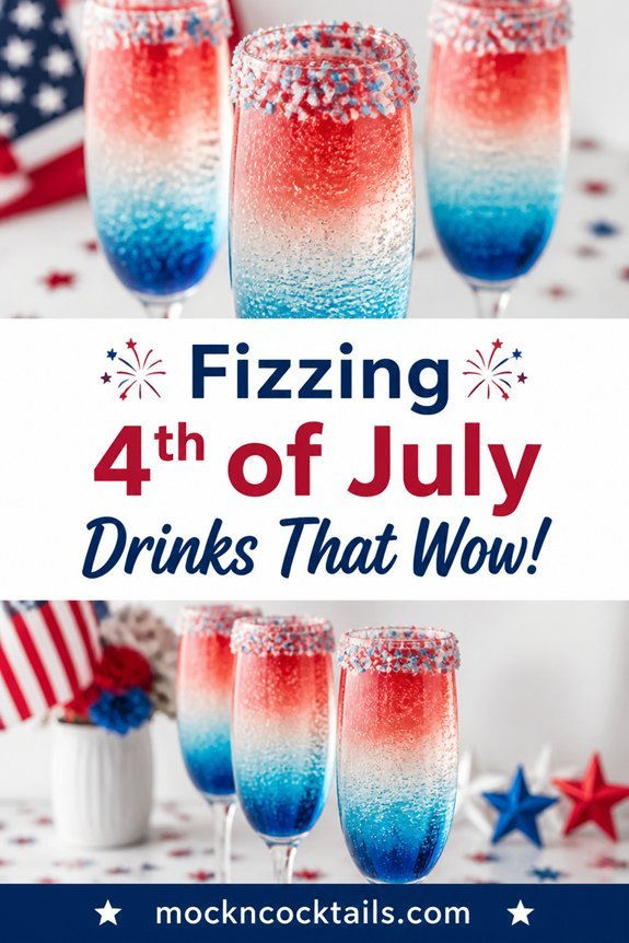 patriotic fizzy champagne delight