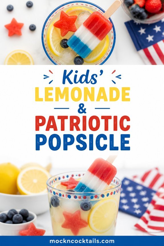 patriotic fruity kid s drink