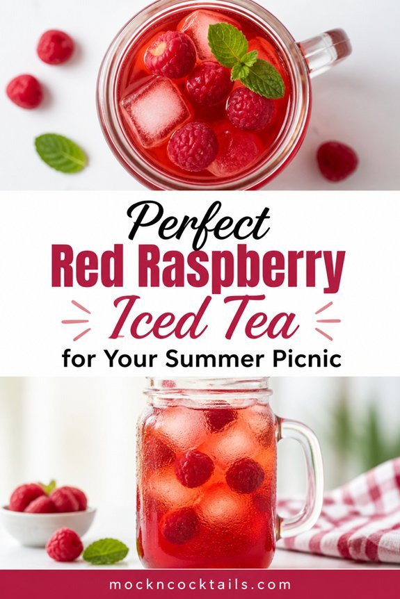patriotic raspberry iced tea
