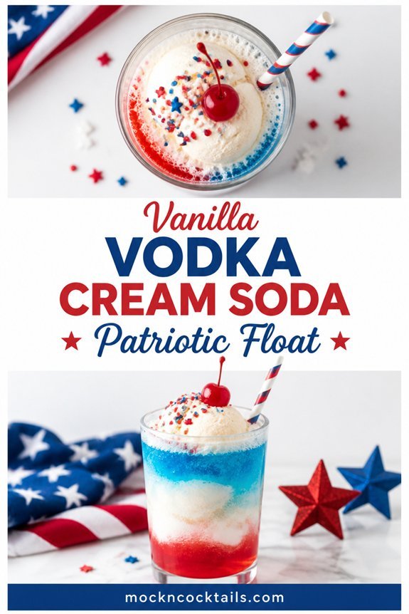 patriotic vanilla float recipe