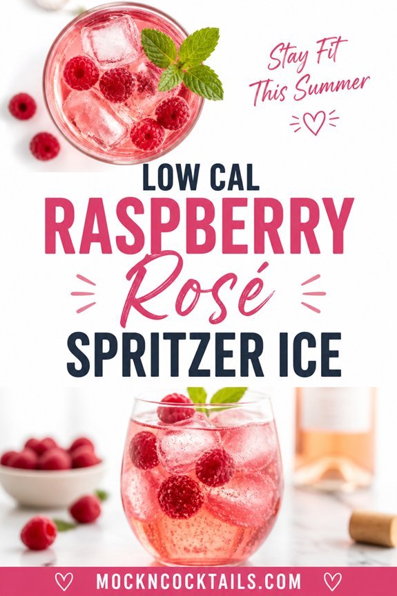raspberry ros sparkling cooler