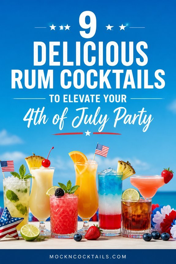 rum cocktails for independence