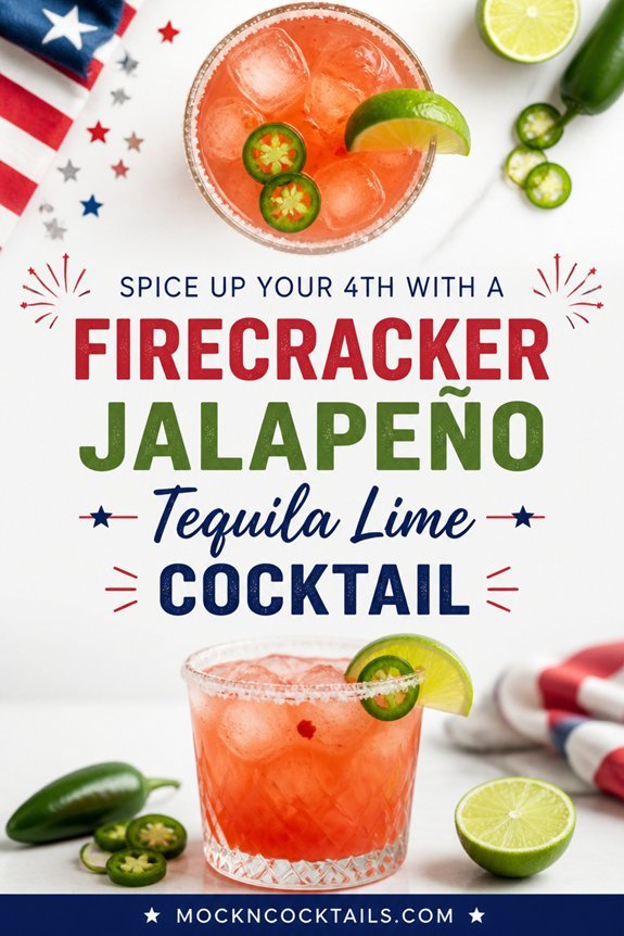 spicy lime tequila cocktail