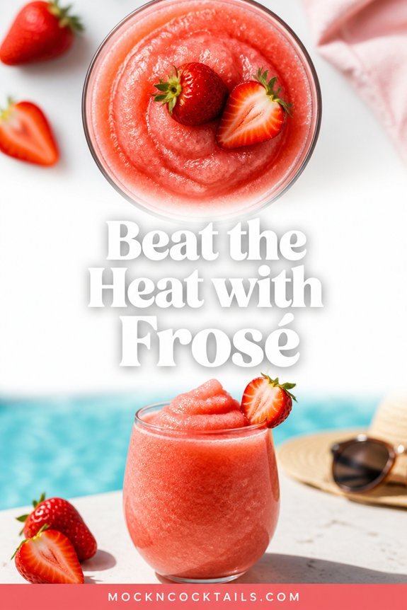 strawberry fros frozen drink