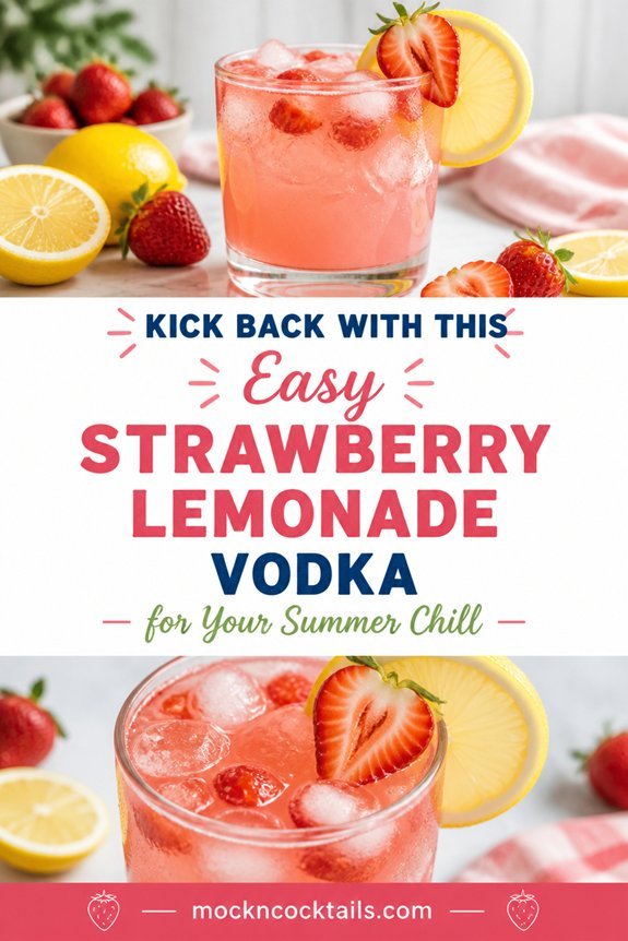 strawberry lemonade vodka mix