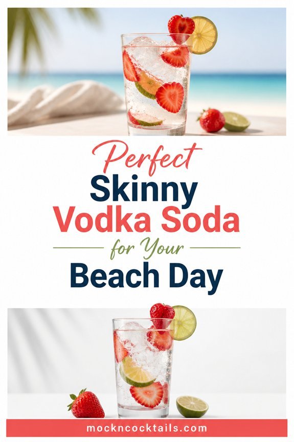 strawberry lime vodka drink