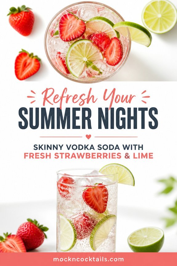 strawberry lime vodka soda