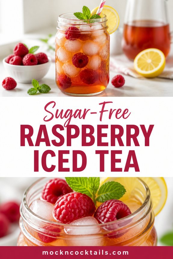 sugar free raspberry iced tea