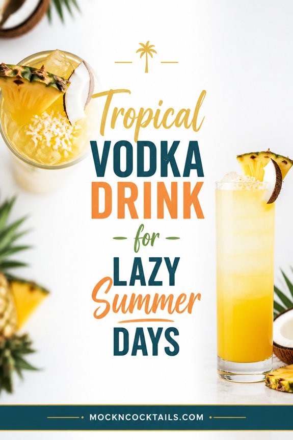 tropical coconut pineapple refresh
