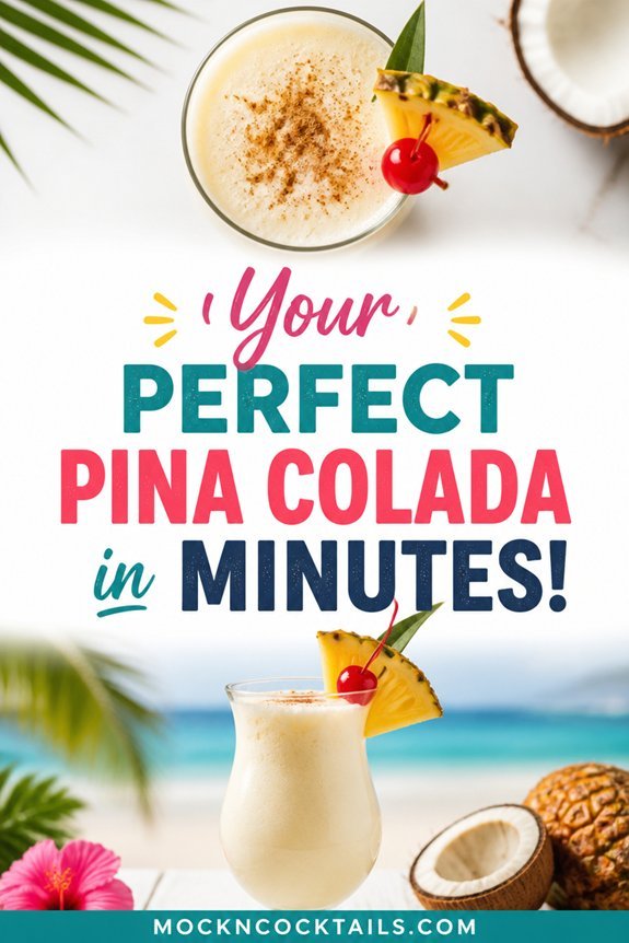 tropical festive cocktail recipe