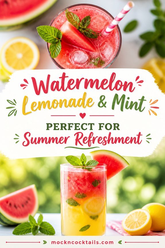 watermelon mint lemonade recipe