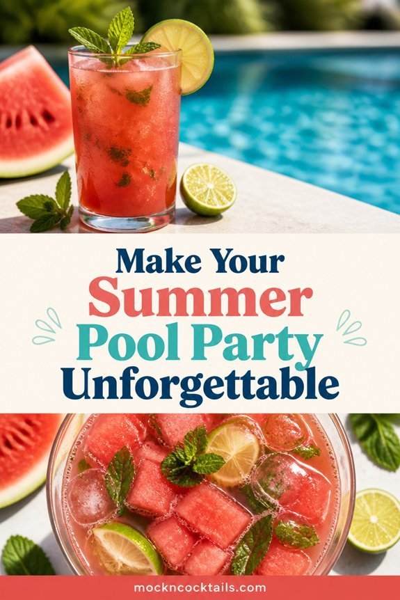 watermelon mint tequila punch