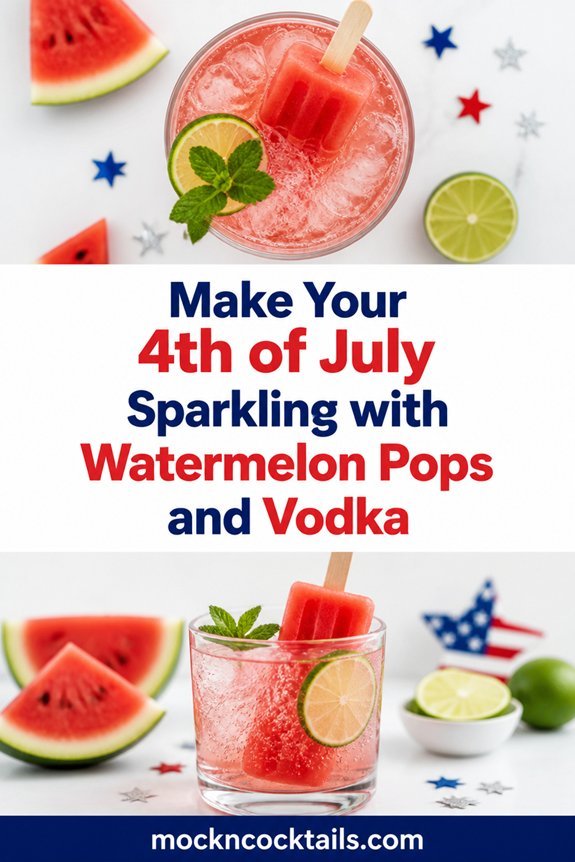 watermelon popsicle sparkling water