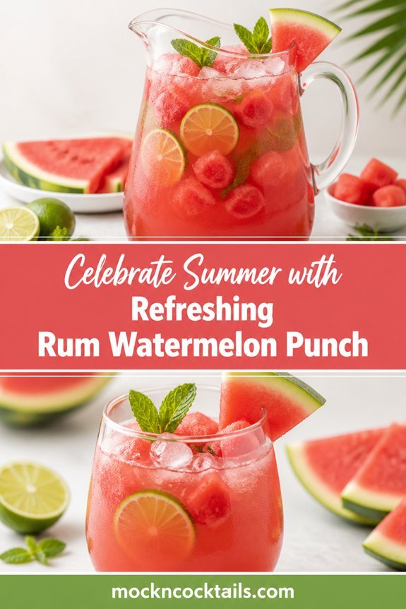 watermelon rum punch recipe