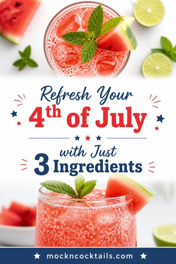 watermelon tequila soda cocktail