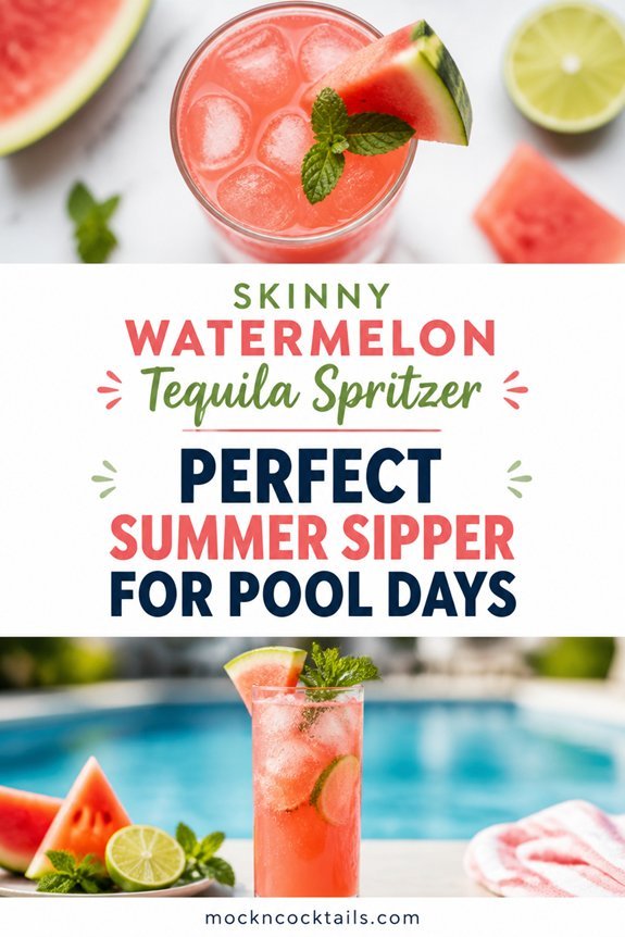 watermelon tequila spritzer recipe