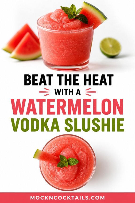 watermelon vodka slushie recipe